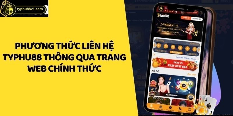 Cập nhật các cách liên lạc với trang thông tin liên hệ 